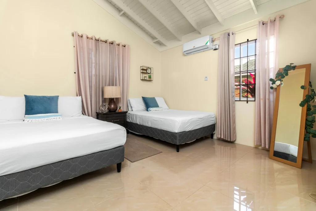 Drax Hall villa with pool, gym, tennis court and kids playground