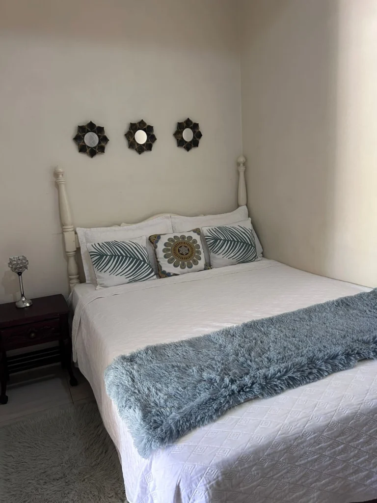 Bedroom in the Adorable 1BR Cottage in Priory